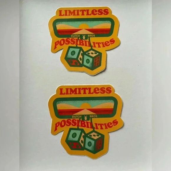 Dutch Bros Other - Dutch bros limitless possibilities sticker